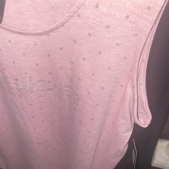 Bebe Women’s Embroidered Tank Top Shirt - Picture 2 of 4